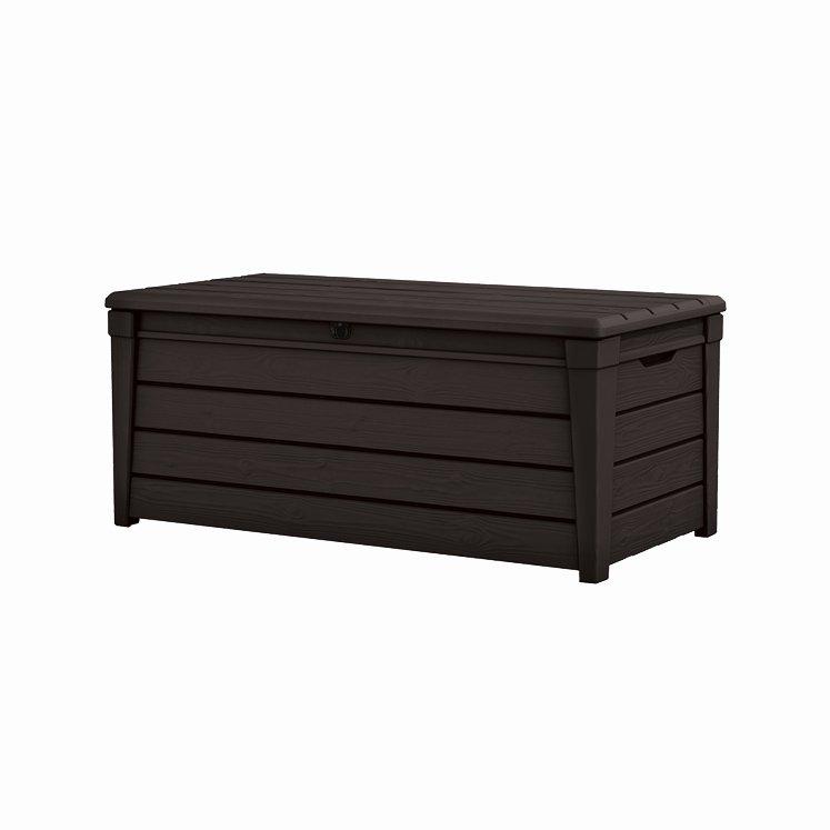 Keter - Brightwood 120 Gallon Deck Box, Brown