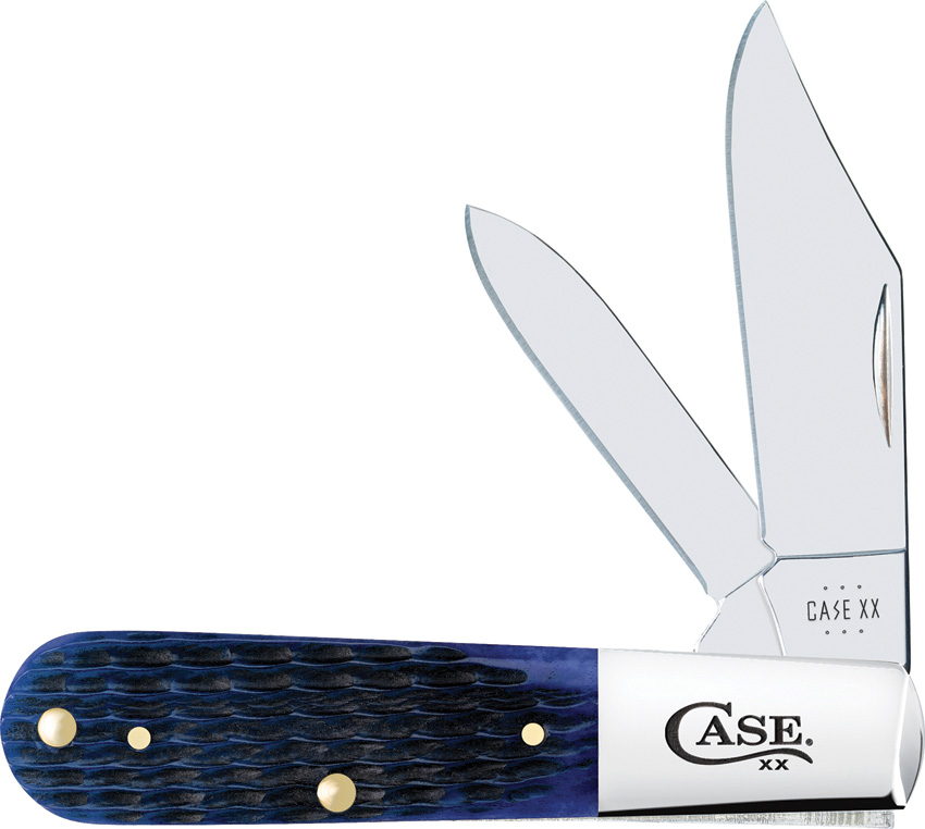 Case Cutlery Rogers Barlow Pocket Knife Navy Jigged Bone - CA06894