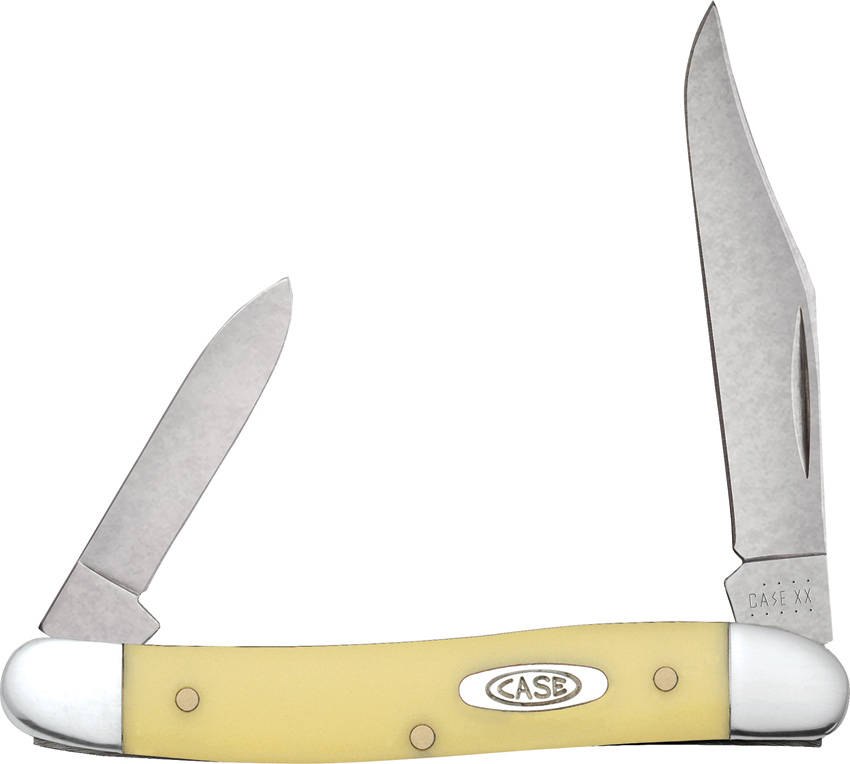 Case Cutlery Pen Pocket Knife Yellow - CA109