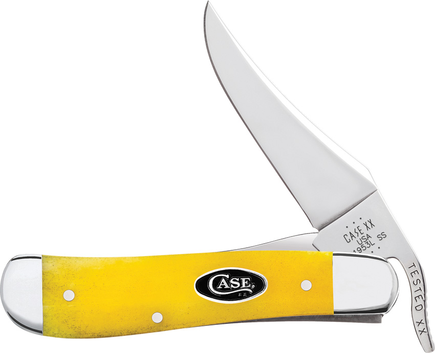 Case Cutlery Yellow Bone RussLock Pocket Knife - CA20033