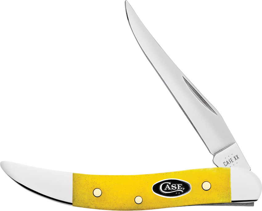 Case Cutlery Yellow Bone Small Texas Toothpick Pocket Knife - CA20035