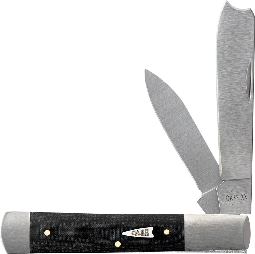 Case Cutlery Black Micarta VAULT Pocket Knife - CA27823
