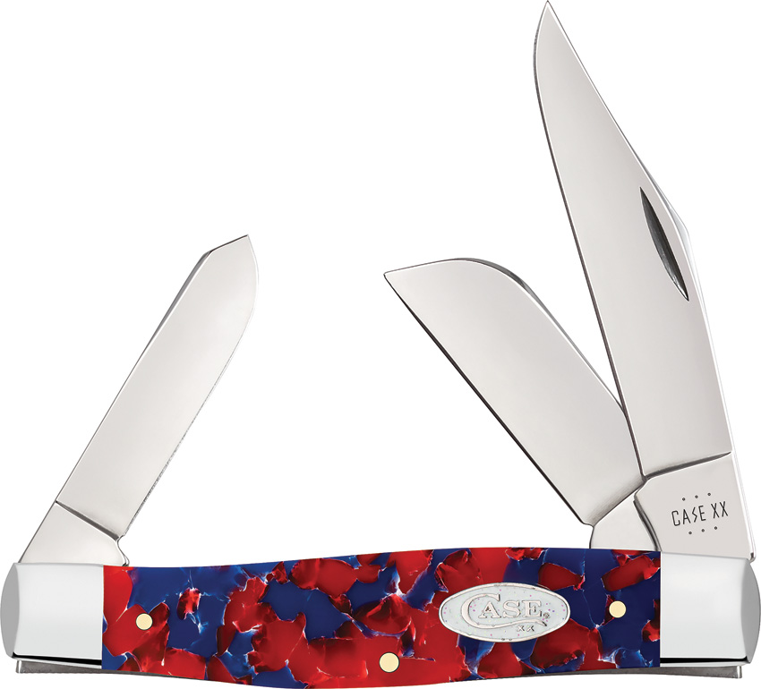 Case Cutlery Stockman Pocket Knife Freedom Kirinite - CA51002