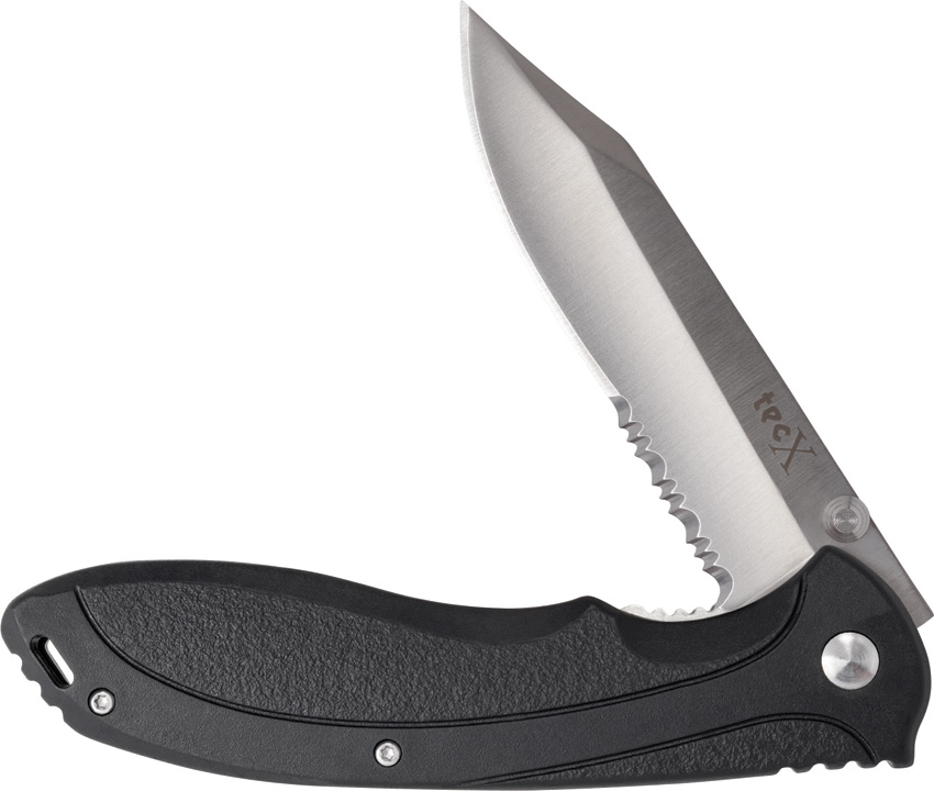 Case Cutlery TecX Linerlock Pocket Knife Black - CA75672