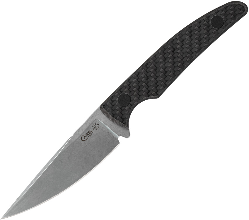 Case Cutlery Taylor CT2 Fixed Blade Hunter Knife Carbon Fiber - CA76936