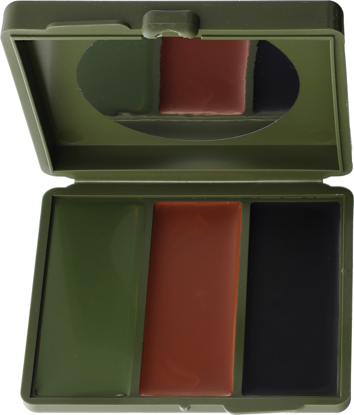 Camouflage Face Paint Combat 3 Color Compact - CAMCMBT