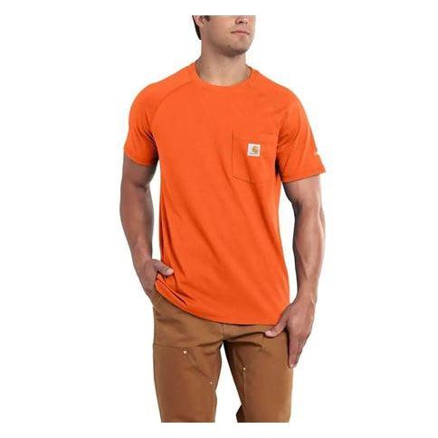 Carhartt Men's Force Cotton Delmont Short Sleeve T Shirt