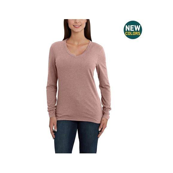 Carhartt Women's Lockhart Long Sleeve V Neck