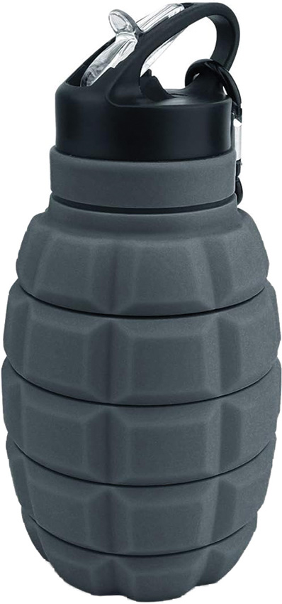 Caliber Gourmet Collapsible Grenade Bottle - CBGTMSGRENADE