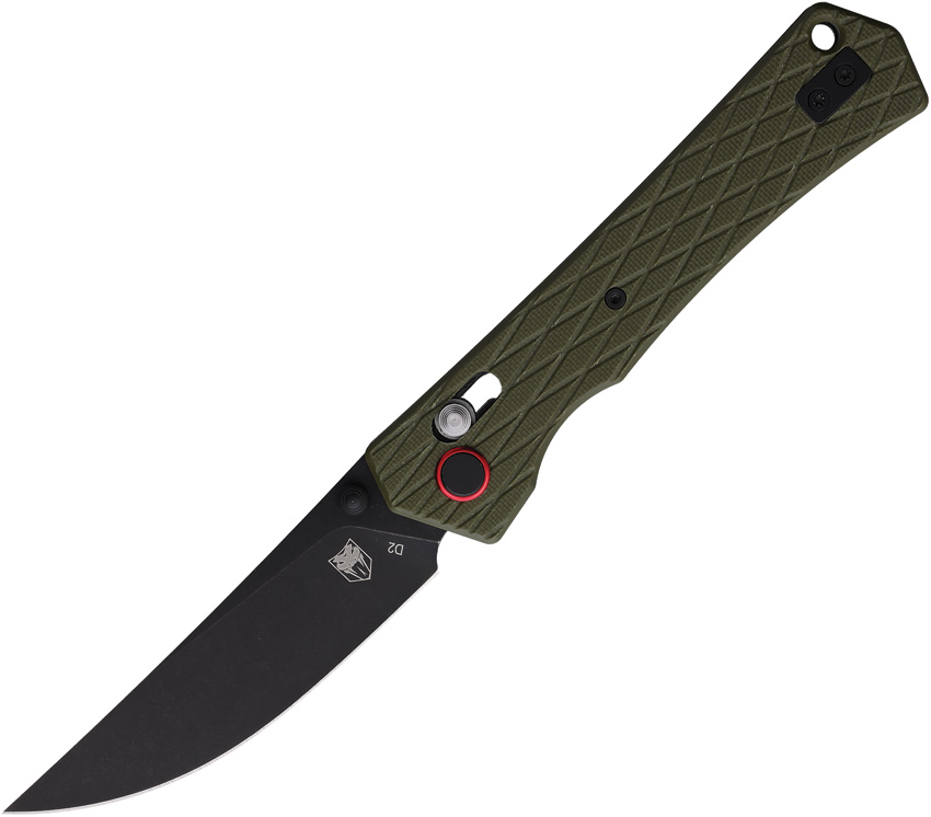 Cobratec Legacy Bar Lock Pocket Knife OD Green - CBTLEGODG