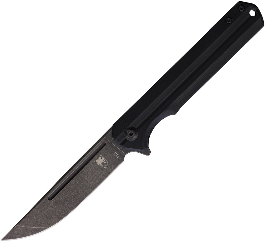 Cobratec Streamline Linerlock Pocket Knife Black - CBTSLGBLK