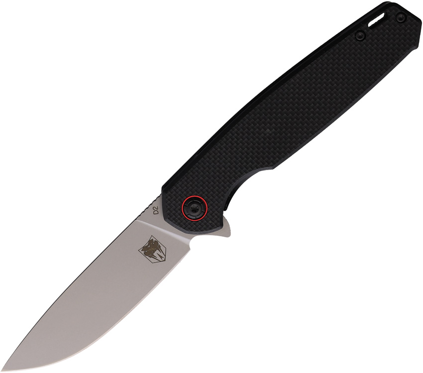 Cobratec Talon Linerlock Pocket Knife Black - CBTTLNBK