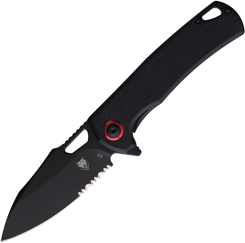 Cobratec Wolverine Linerlock Pocket Knife Black - CBTWLVRNSBK