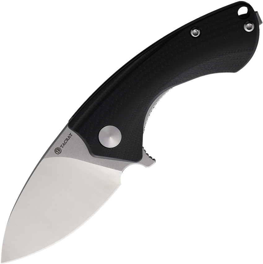 CH Tacray Linerlock Pocket Knife Black G10 - CH4FXGZ9F