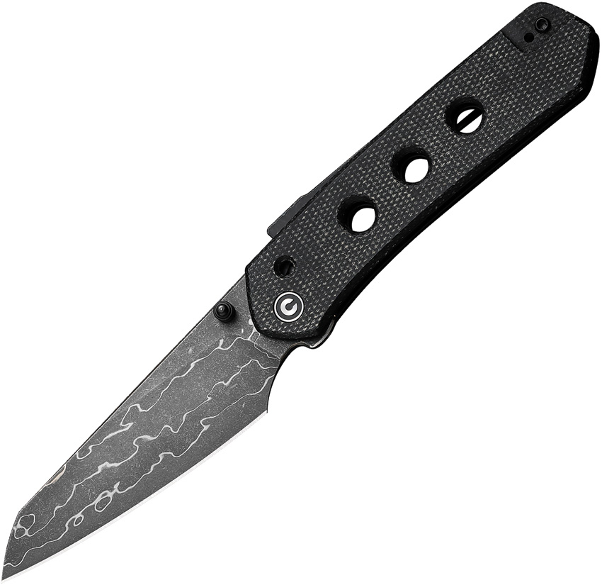 Civivi Vision FG Superlock Pocket Knife Damascus - CIVC22036DS2