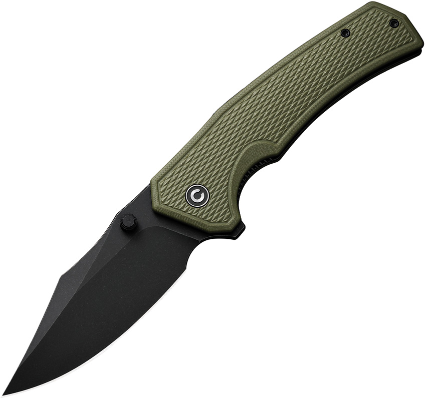 Civivi Vexillum Linerlock Pocket Knife OD Green - CIVC23003D2