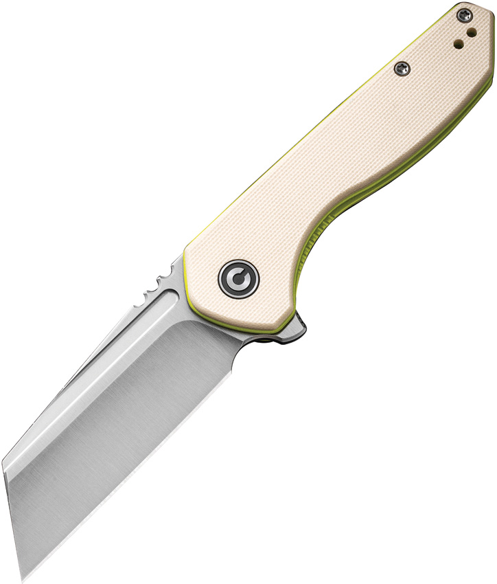Civivi ExOne Linerlock Pocket Knife Ivory G10 - CIVC230362