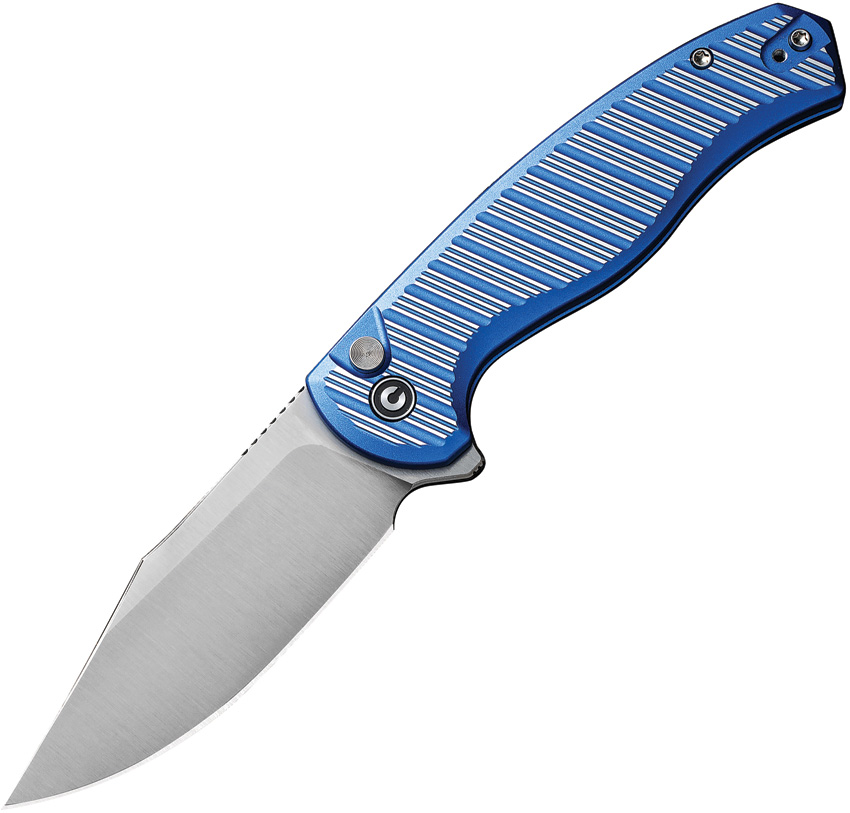 Civivi Stormhowl Button Lock Pocket Knife Blue - CIVC23040B2