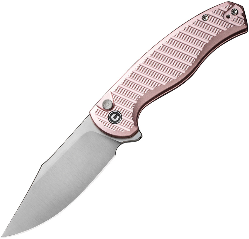 Civivi Stormhowl Button Lock Pocket Knife Pink - CIVC23040B3