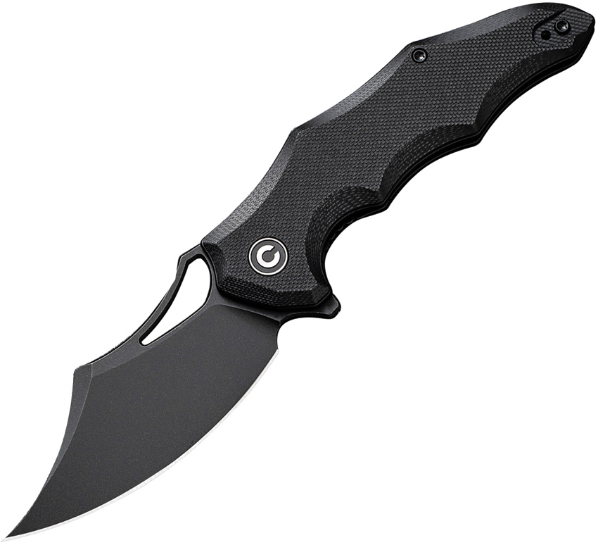 Civivi Chiro Linerlock Pocket Knife Black G10 - CIVC230461