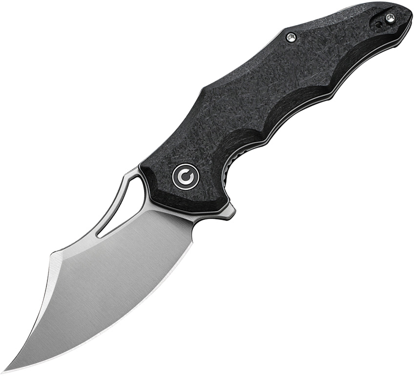 Civivi Chiro Linerlock Pocket Knife Shred Carbon Fiber - CIVC230463