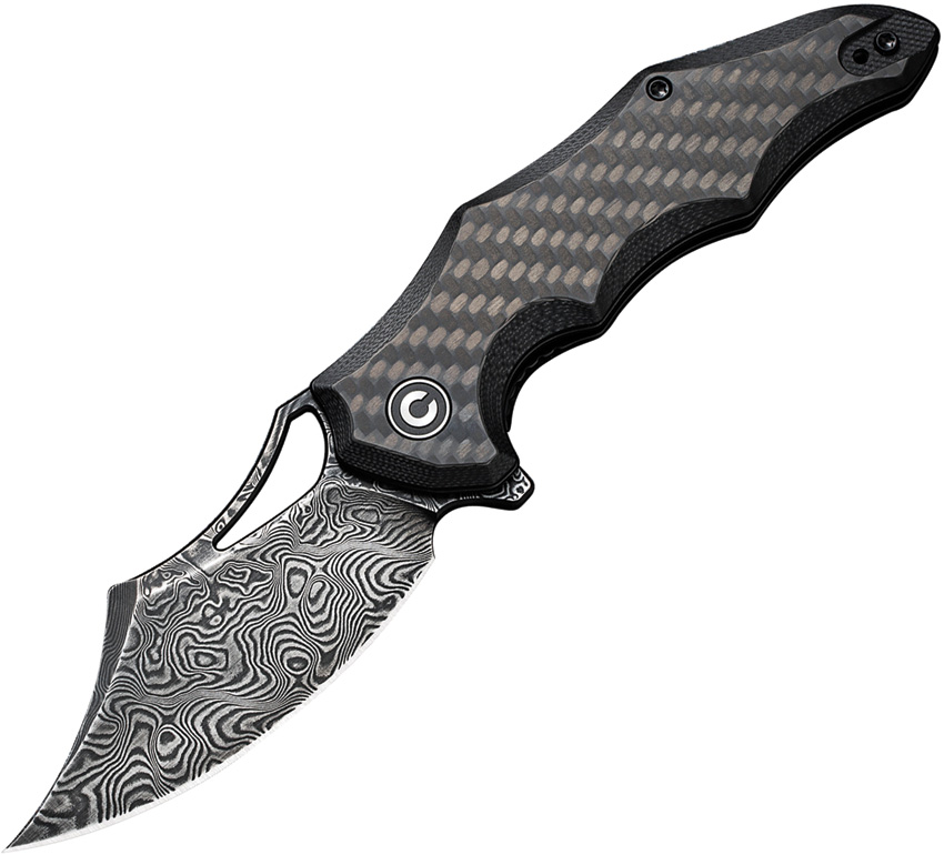 Civivi Chiro Linerlock Pocket Knife Damascus - CIVC23046DS1