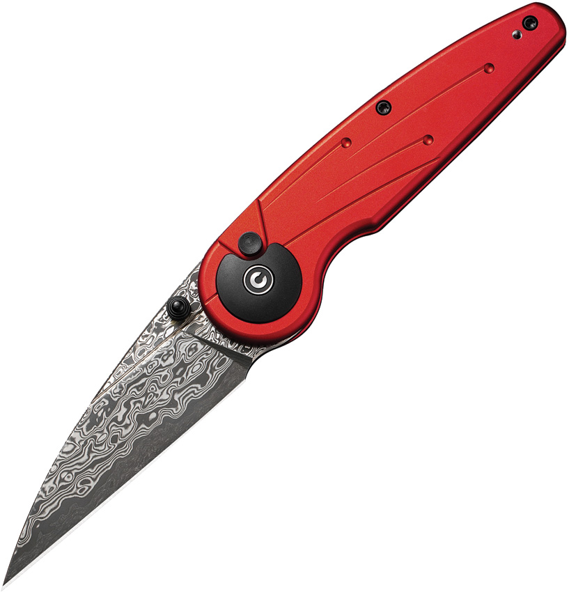 Civivi Starflare Button Lock Pocket Knife Red - CIVC23052DS1