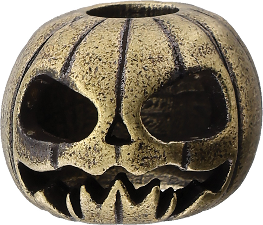 Coeburn Tool Pumpkin Skull Brass Bead - CT3007