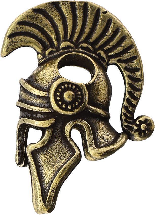 Coeburn Tool Brass Spartan Helmet Bead - CTBIG092