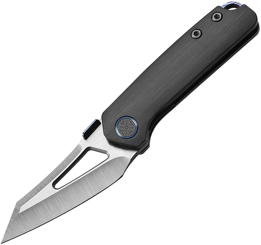 Cavol Denka Linerlock Pocket Knife Black - CVLC02DS