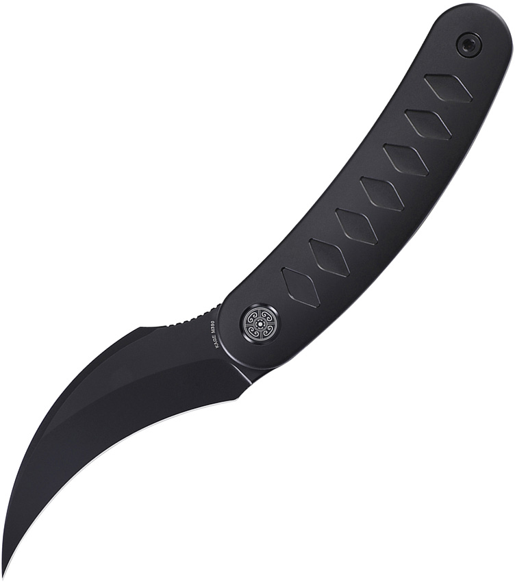 Cavol Kage Linerlock Pocket Knife Black - CVLC03DW