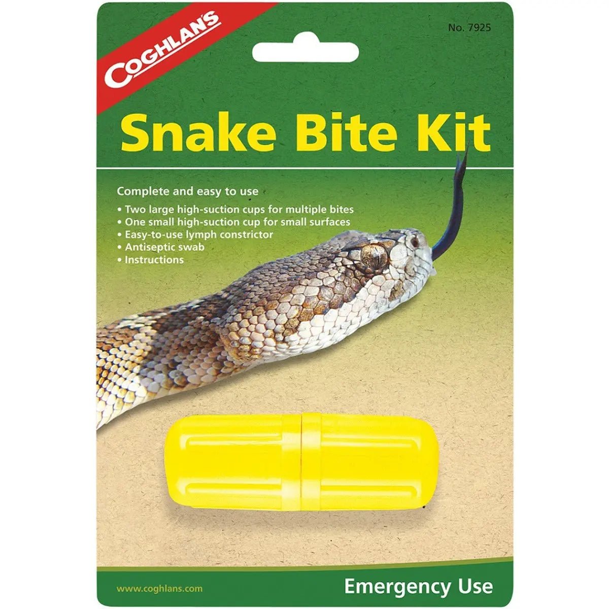 Coghlan's Snake Bite Kit, Venom Bite Sting Emergency Kit, Survival First Aid