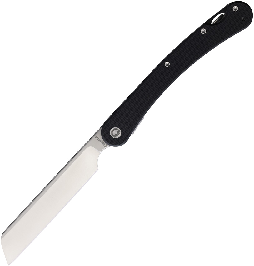 Daggerr Boris Britva Linerlock Pocket Knife Black - DGR2302BKS