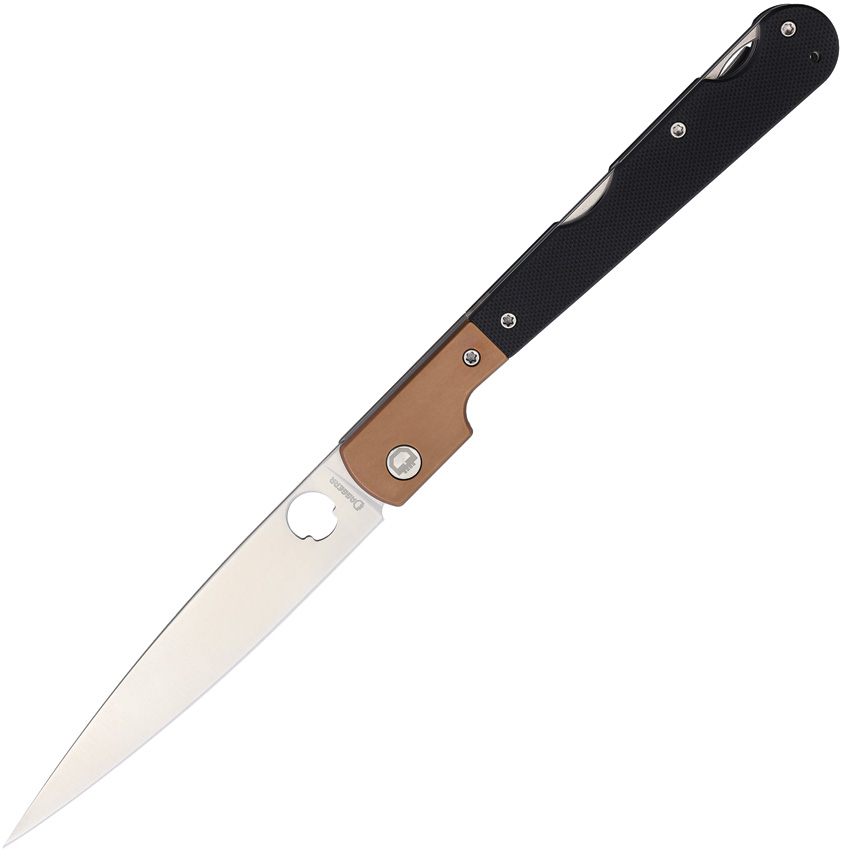 Daggerr Corso Linerlock Pocket Knife Black G10 - DGR2303BKST