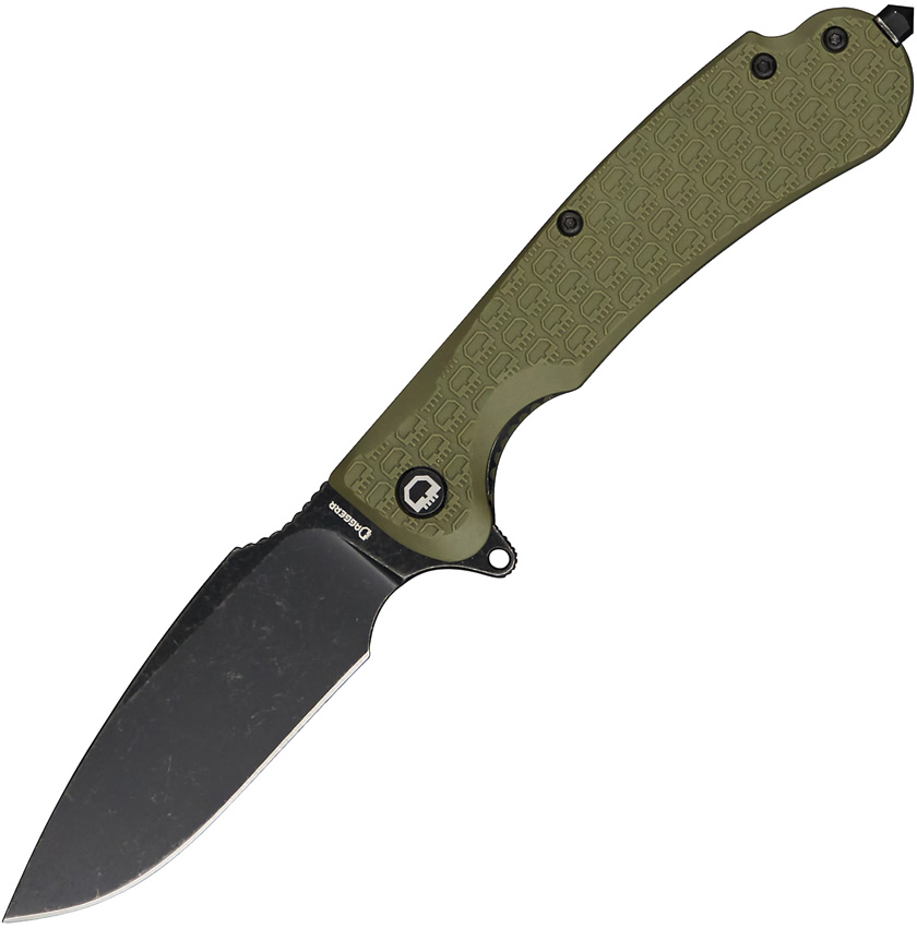 Daggerr Fielder Linerlock Pocket Knife Olive - DGRFDFOLBW