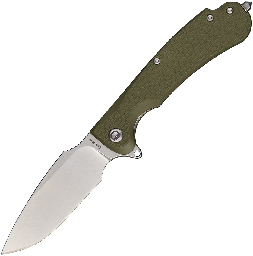 Daggerr Fielder Linerlock Pocket Knife Olive - DGRFDFOLSW
