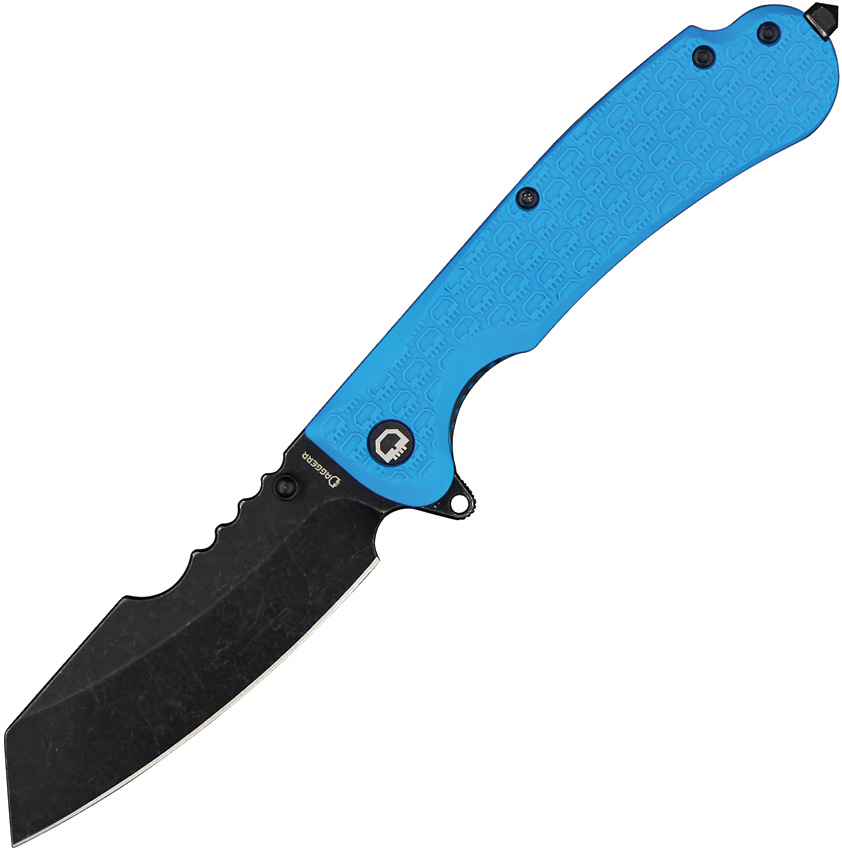 Daggerr Rhino Linerlock Pocket Knife Blue - DGRRNFBLBW