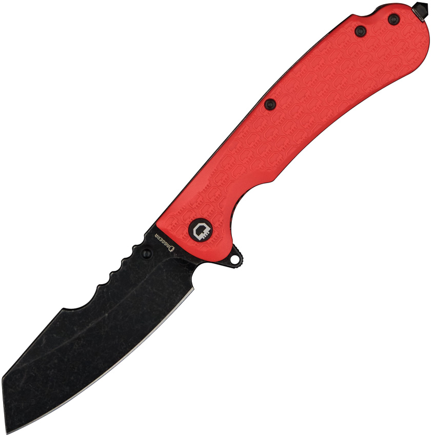 Daggerr Rhino Linerlock Pocket Knife Orange - DGRRNFORBW