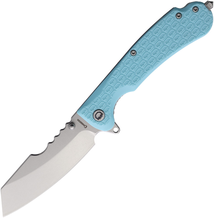 Daggerr Rhino Linerlock Pocket Knife Light Blue - DGRRNTFSW