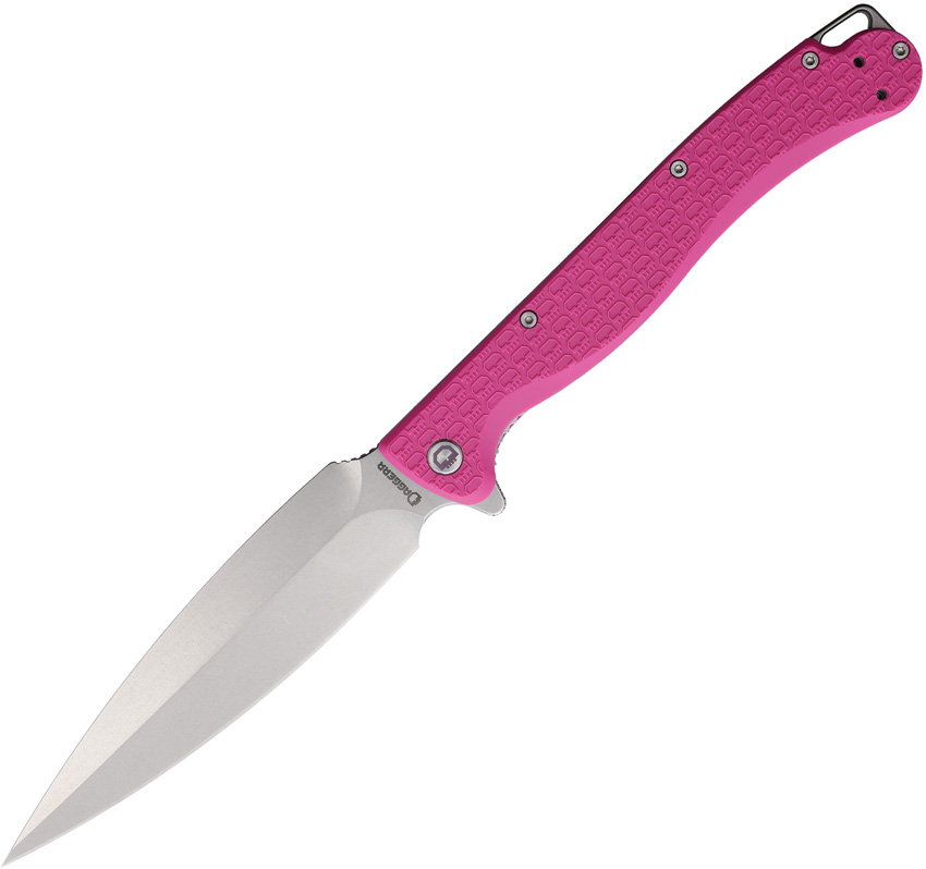Daggerr Vendetta Linerlock Pocket Knife Pink - DGRVDFPKSW