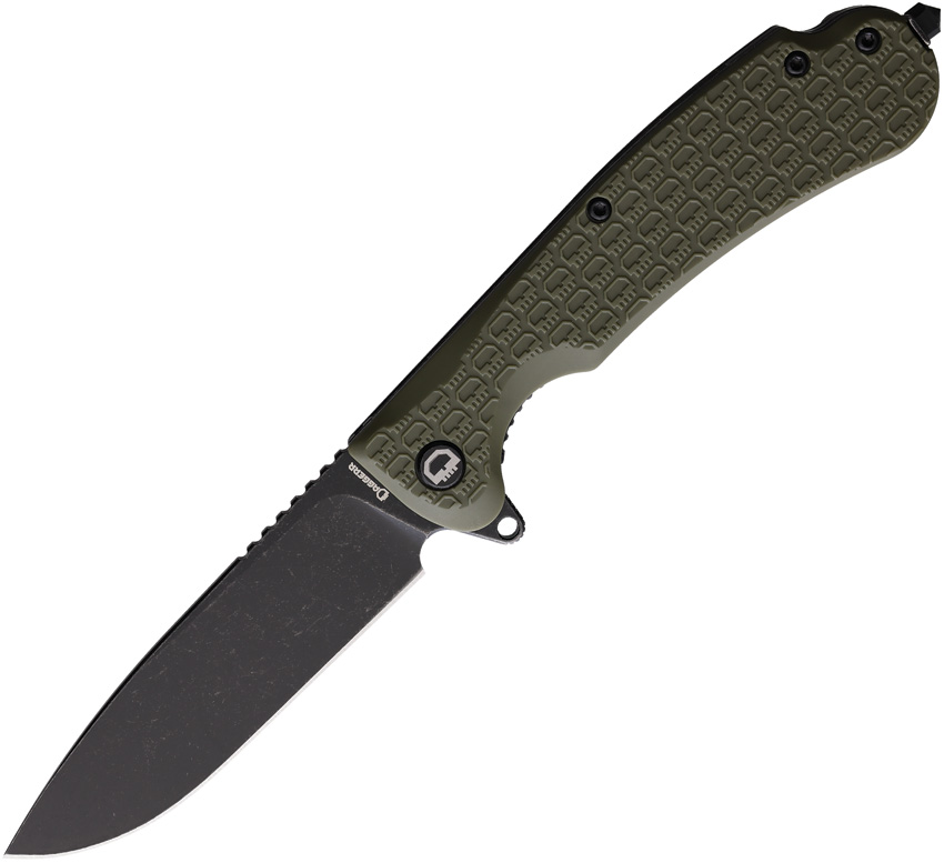 Daggerr Wocket Linerlock Pocket Knife Olive - DGRWKFOLBW
