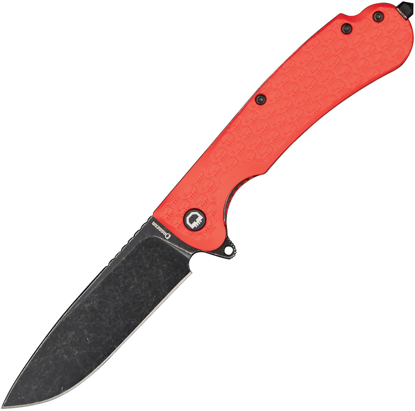Daggerr Wocket Linerlock Pocket Knife Orange - DGRWKFORBW