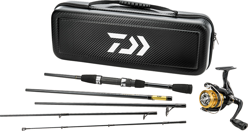 Daiwa Carbon Case Travel Pre Mounted - DIACC20F565L
