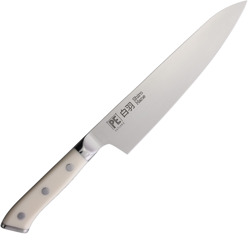 Dragon by Apogee Shiro Hane Gyuto 8.5 Fixed Blade Knife - DRGSHIR0850