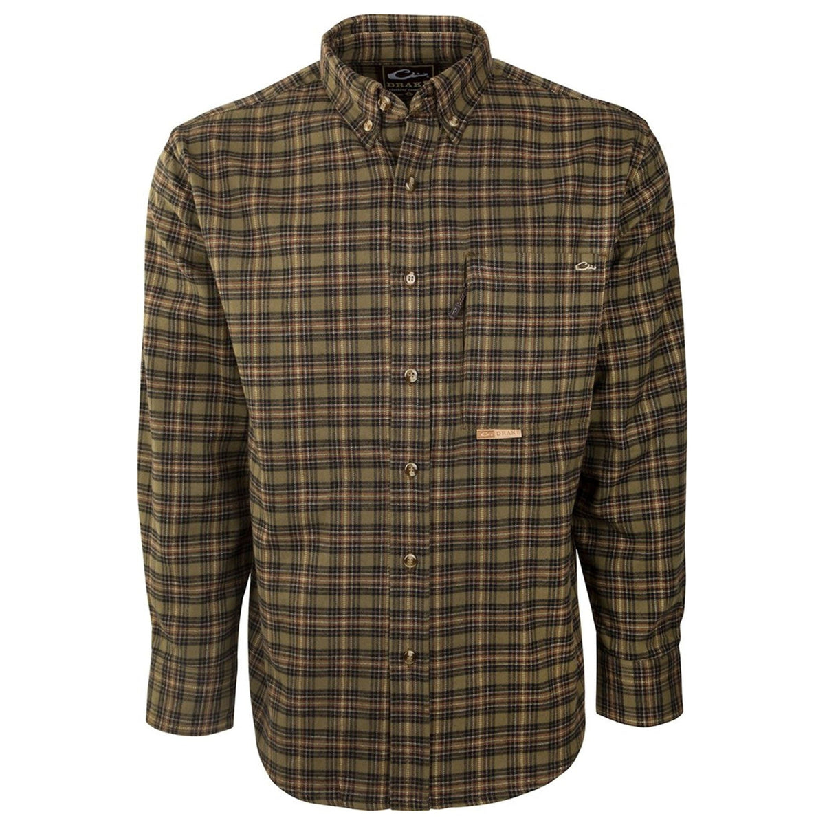 Drake Autumn Brushed Twill Shirt