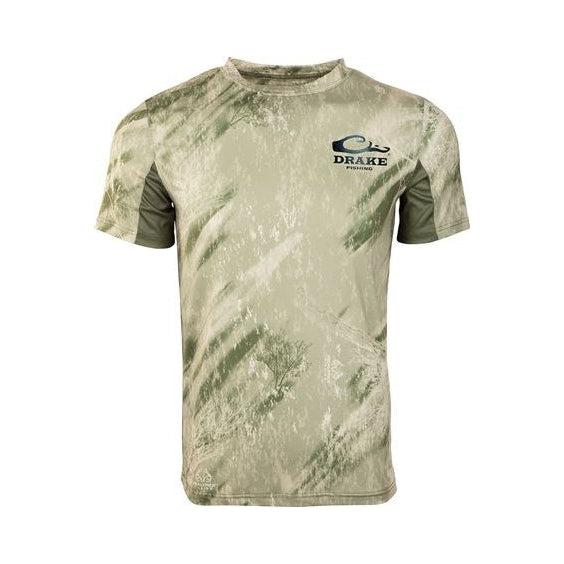Drake Shield-4 Short Sleeve Mesh Back Crew Neck