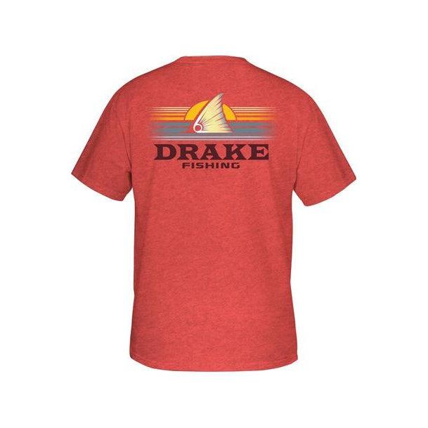 Drake Fishing Sunset Short Sleeve Tee