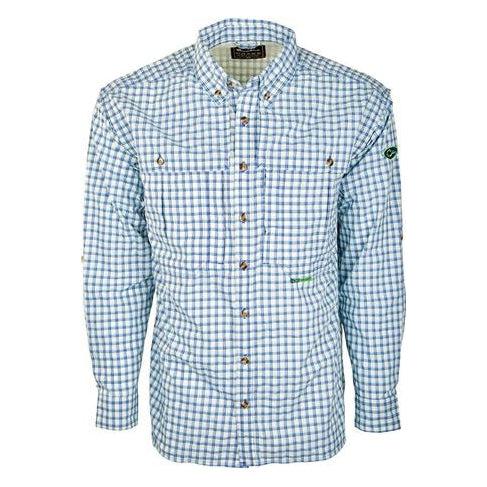 Drake Featherlite Wingshooters Plaid Long Sleeve
