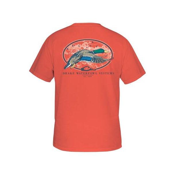 Drake Oval Flying Drake T-Shirt Short Sleeve