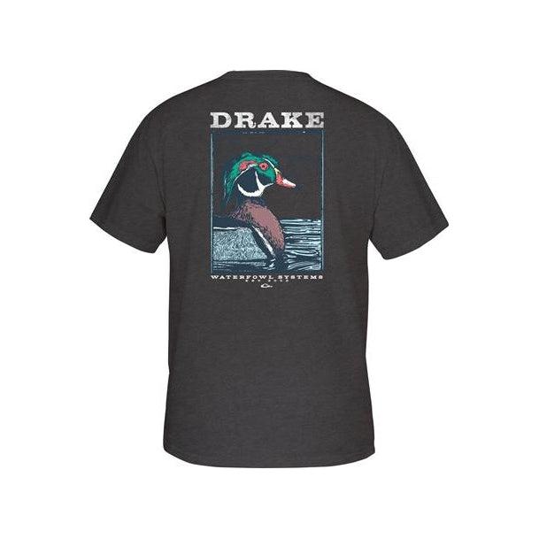 Drake Wood Duck Tee Short Sleeve